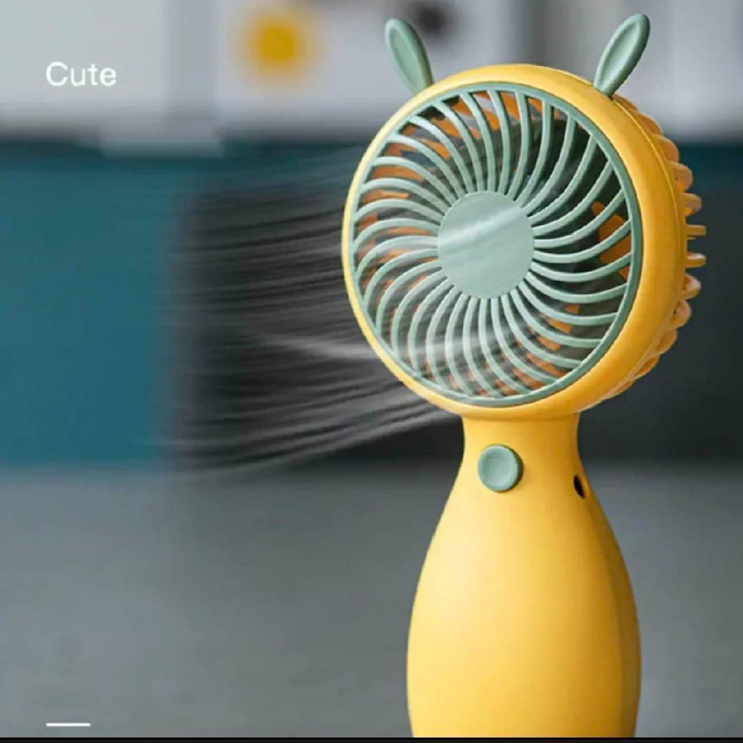 Rechargeable Animal Ears Fan Multicolor Portable
