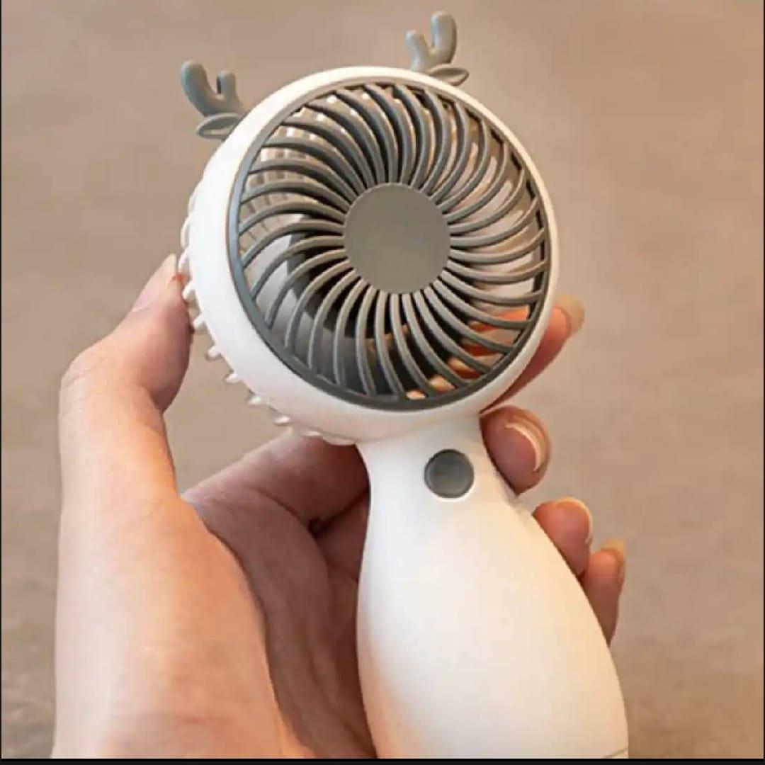 Rechargeable Animal Ears Fan Multicolor Portable