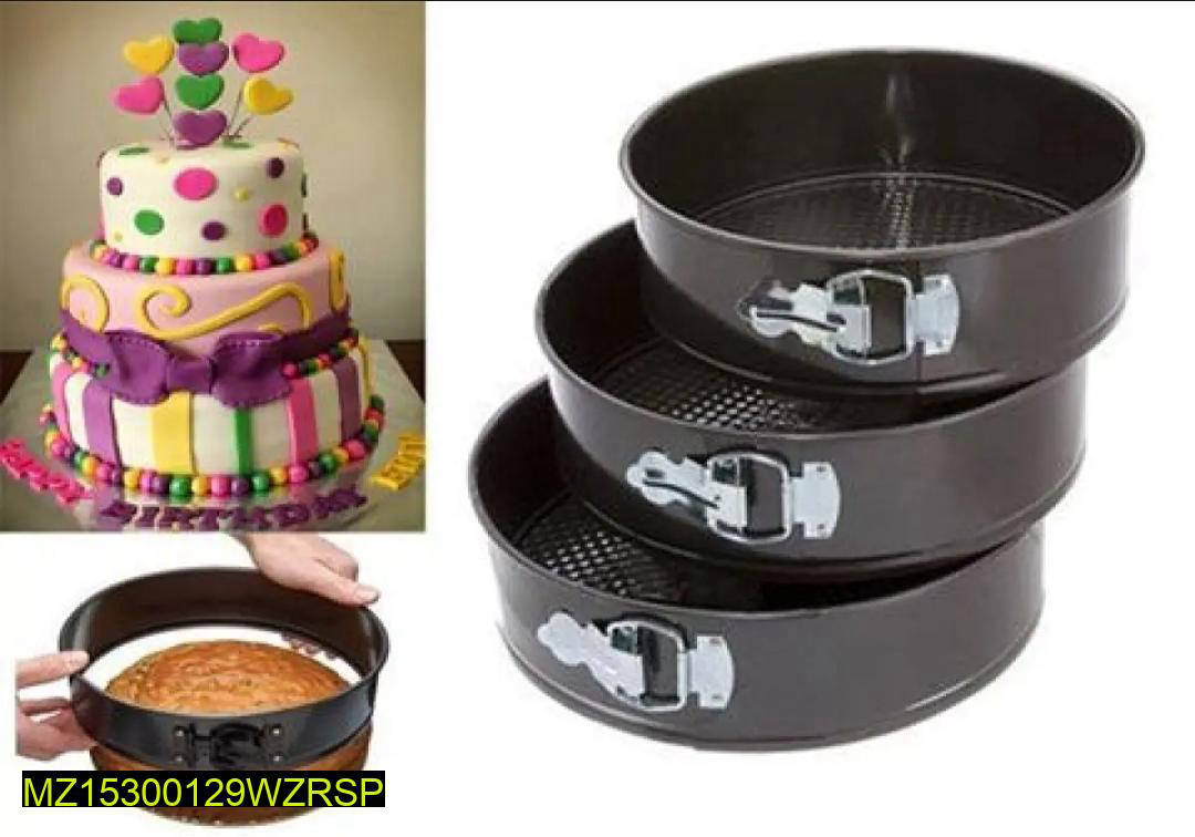 3Pcs Round Shape Mould set