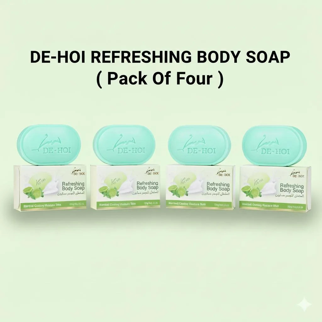 Deep Cleansing Soap for Dead Skin Removal - Pack of 4