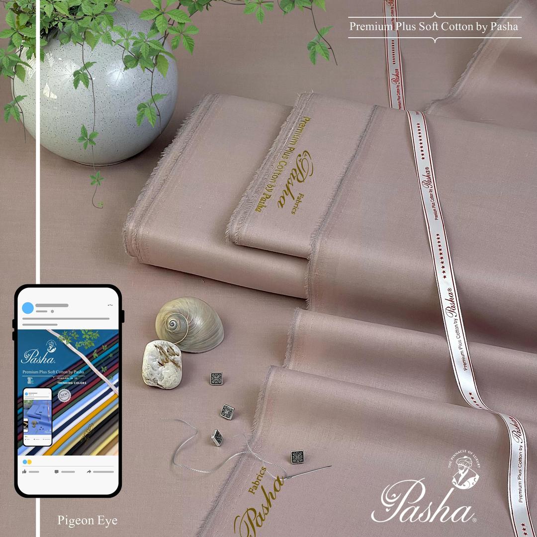 Men’s Unstitched Soft Cotton Plain Suit