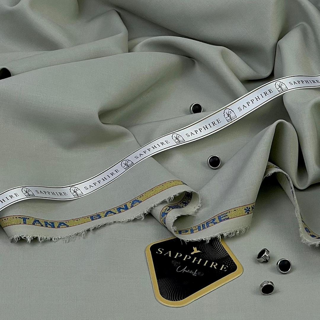 Men’s Unstitched Wash And Wear Plain Suit