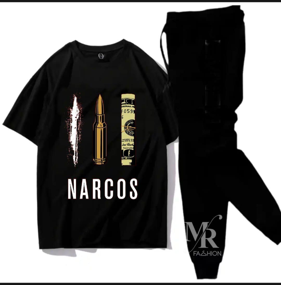 2 Pcs Men's Cotton Plain Track Suit