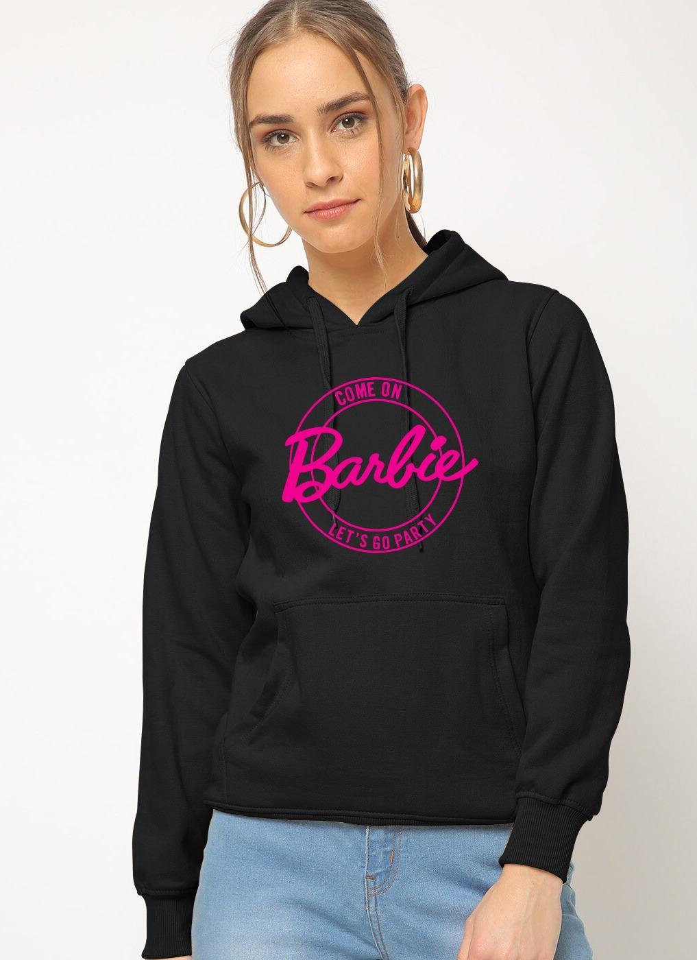 1 Pc Women's Stitched Fleece Printed Pullover Hoodie