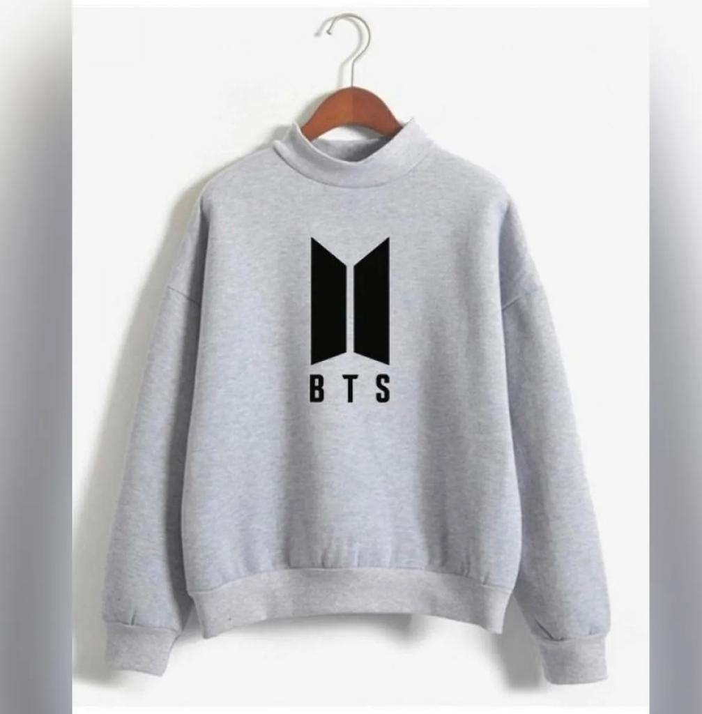 1 Pc Women's Stitched Fleece Printed Sweat Shirt