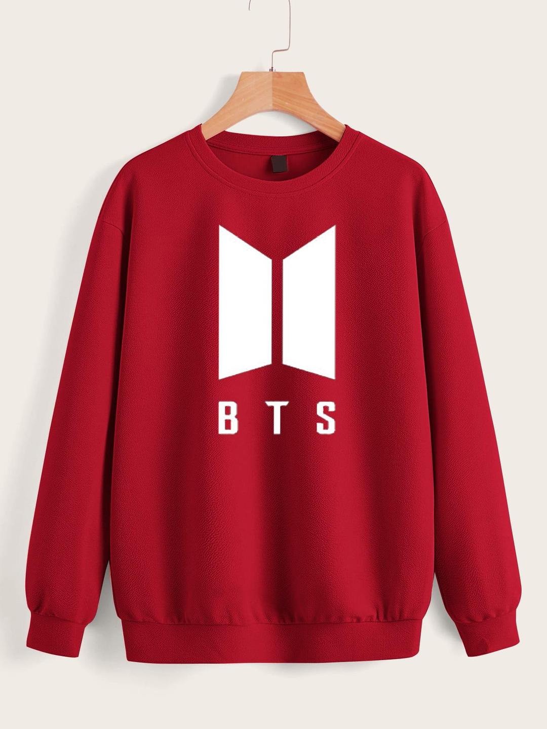 1 Pc Women's Stitched Fleece Printed Sweat Shirt