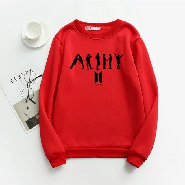 1 Pc Women's Stitched Fleece Printed Sweat Shirt