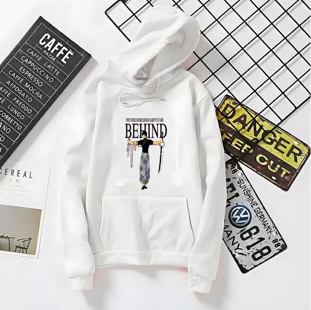 1 Pc Men's Fleece Printed Hoodie