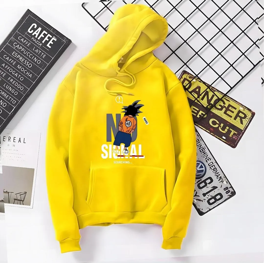 1 Pc Fleece Printed Hoodie