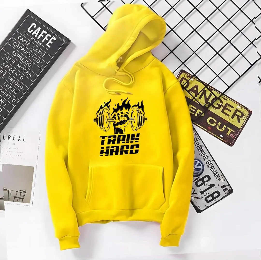 1 Pc Fleece Printed Hoodie