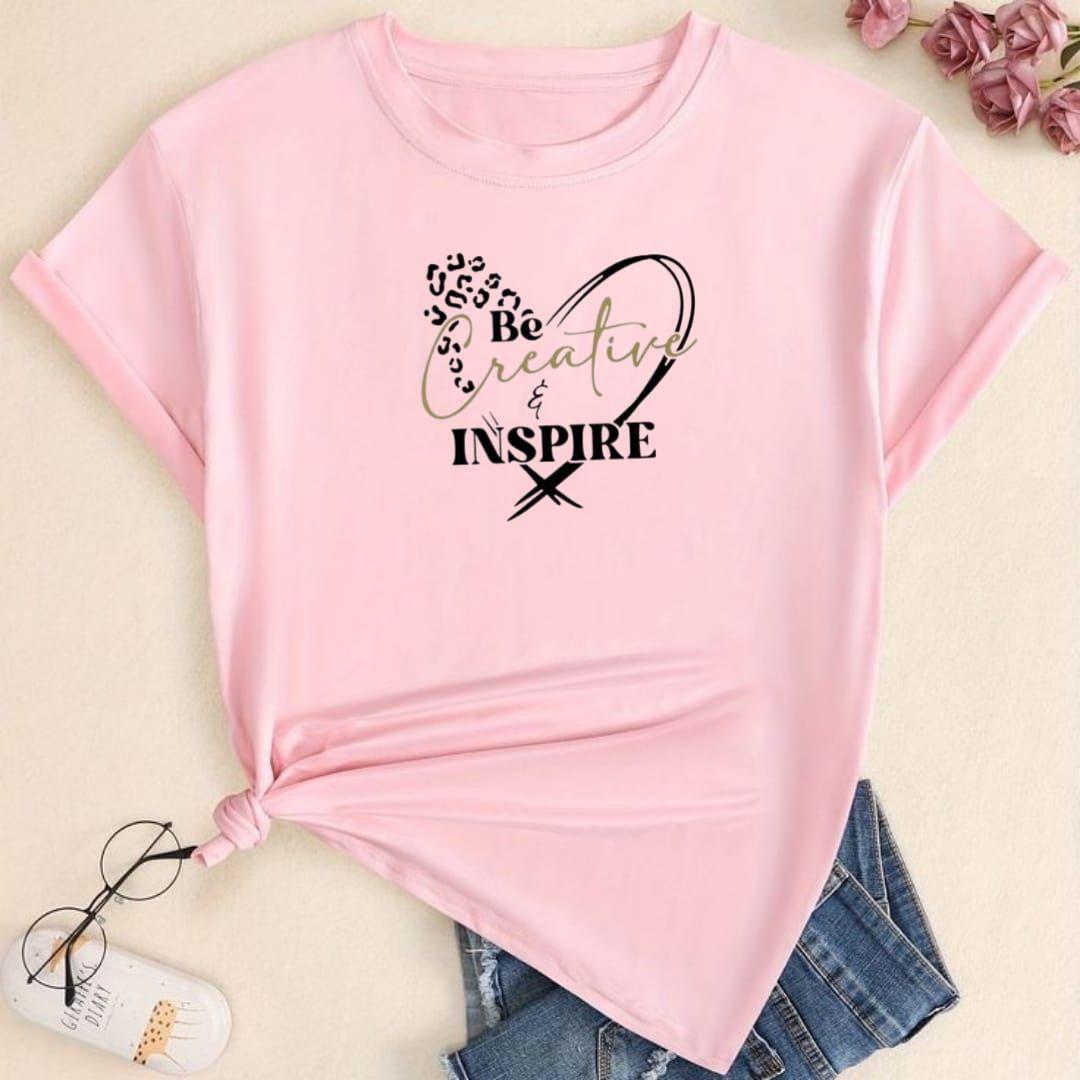 1 Pc Women's Stitched Printed T-Shirt