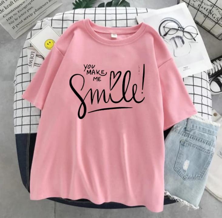 1 Pc Women's Stitched Printed T-Shirt
