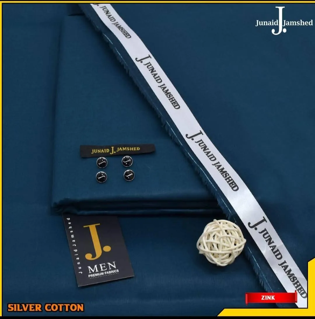 Men’s Unstitched Cotton Plain Suit