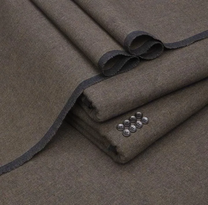 Men’s Unstitched Khaddar Plain Suit