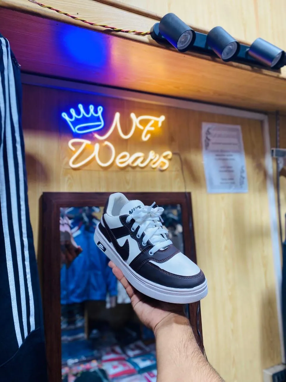 Men's Patent Leather Fancy Sneakers