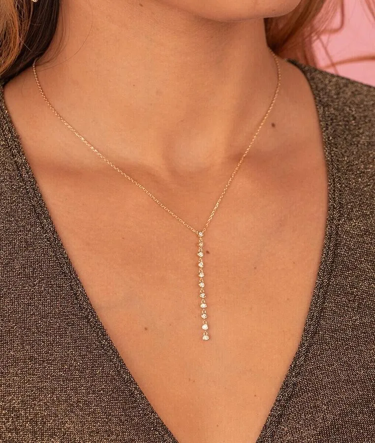 Modern Design Rhinestone Necklace 