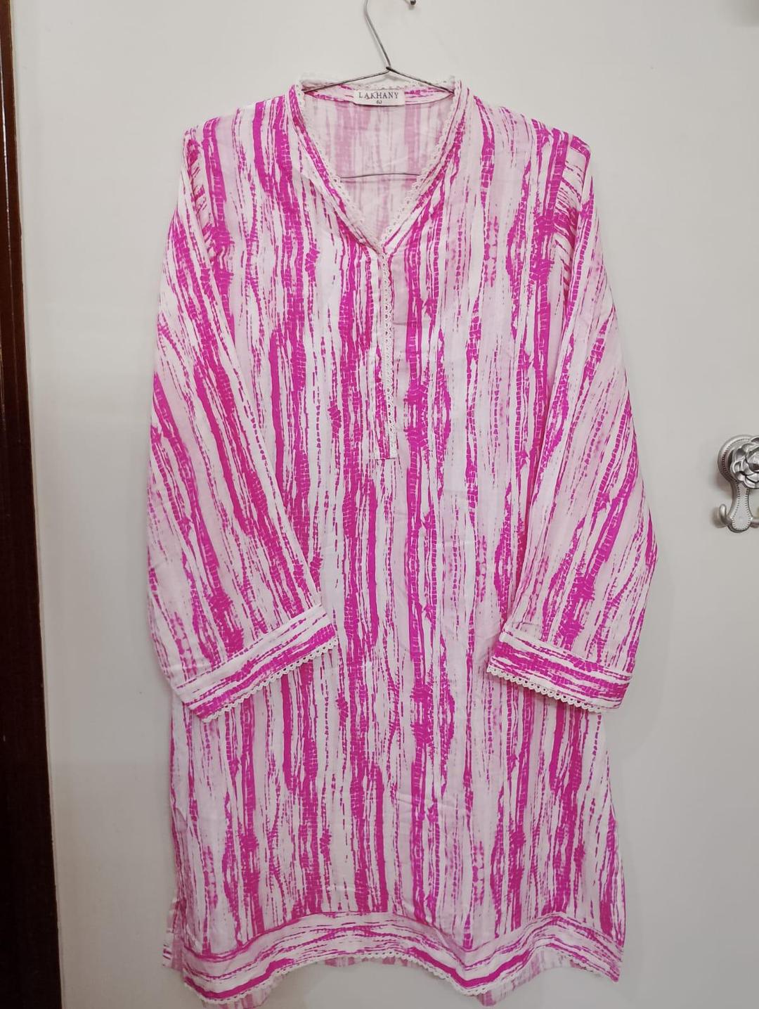 1 Pc Women's Stitched Printed Shirt