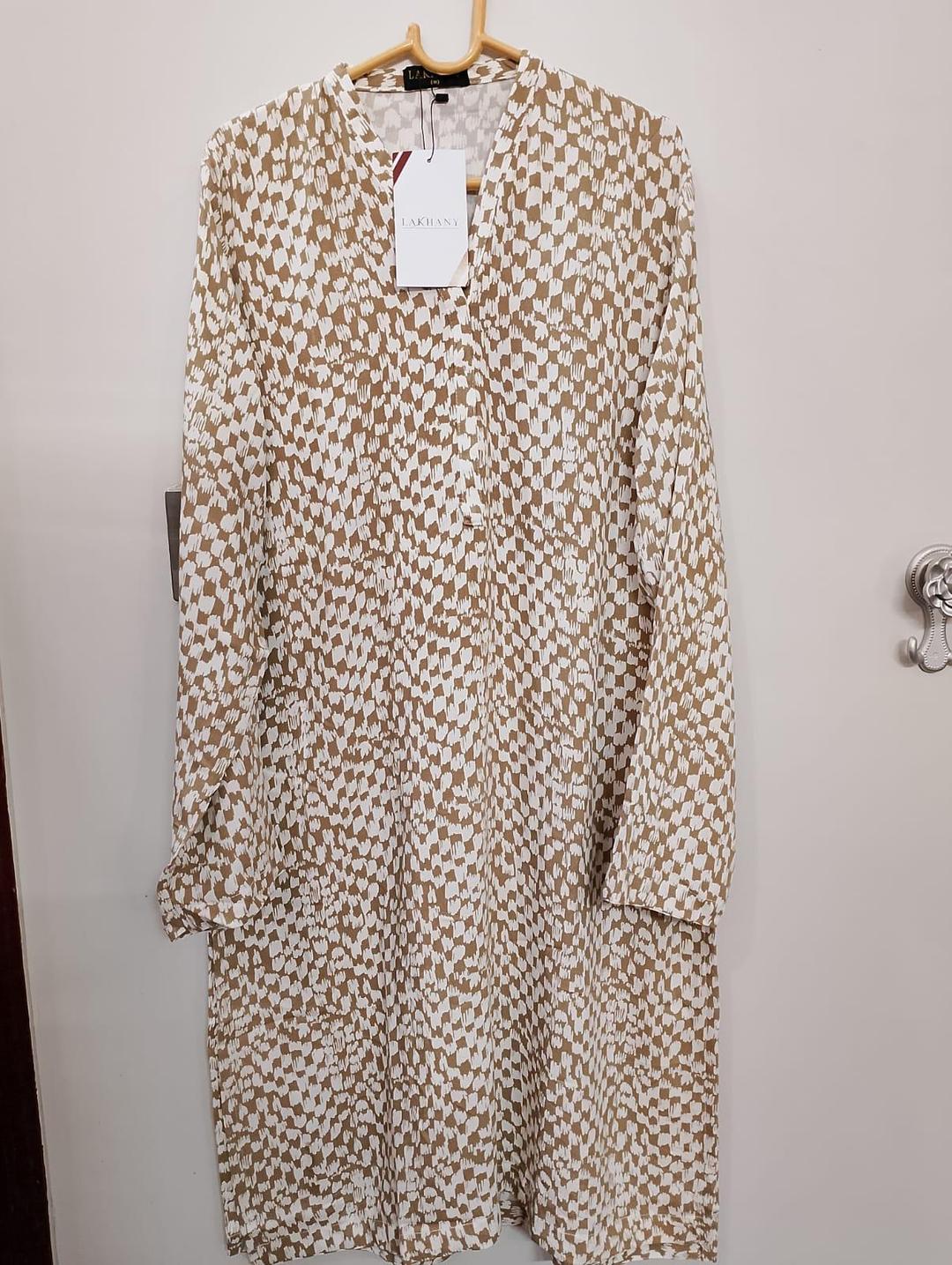 1 Pc Women's Stitched Printed Shirt