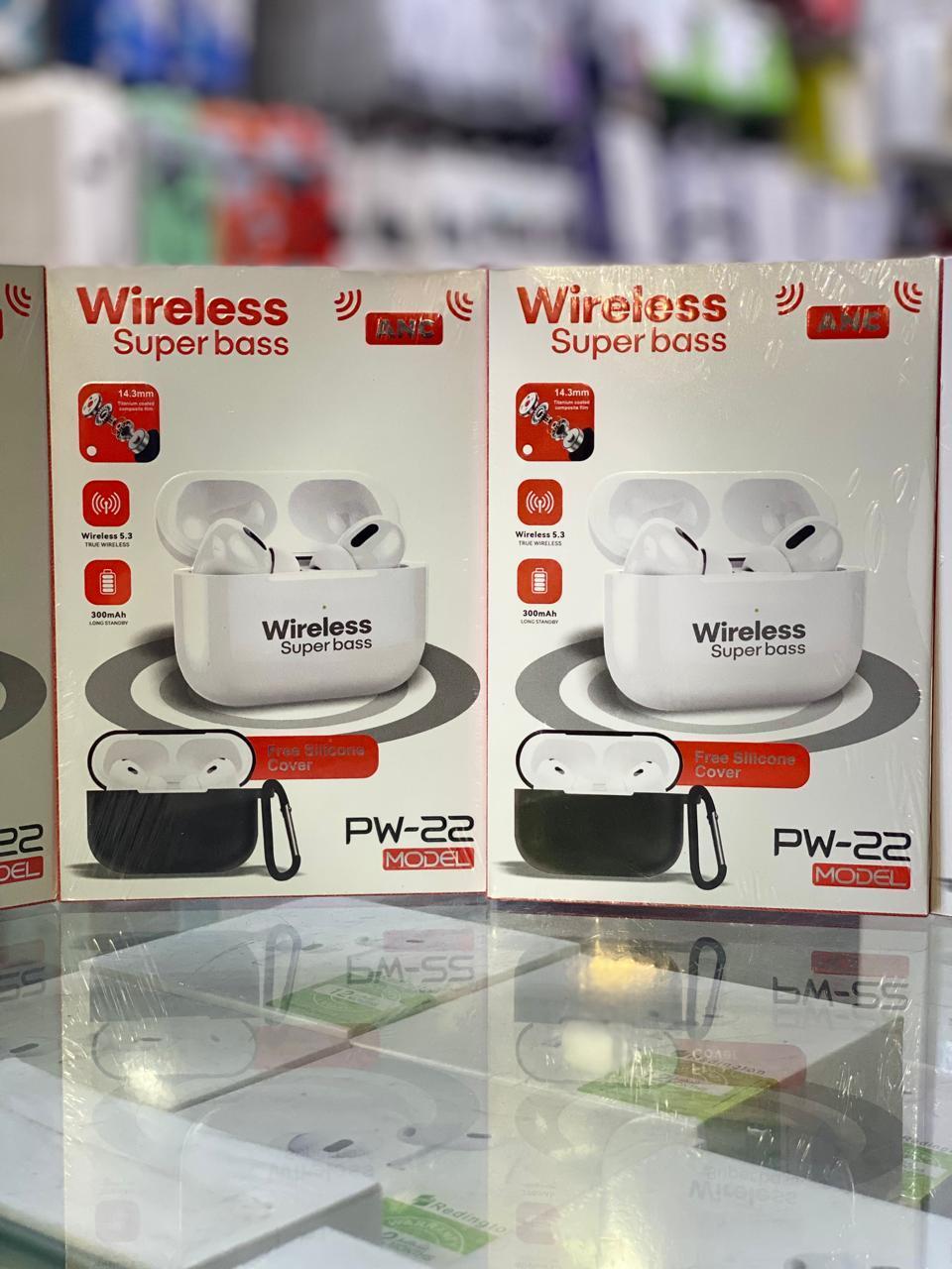 White Airpods with Long-Lasting Battery & Fast Charge - 1 Pcs