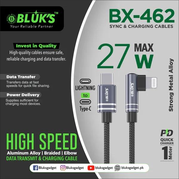 BX-462 - 27 W Max - Sync & Charging Cables