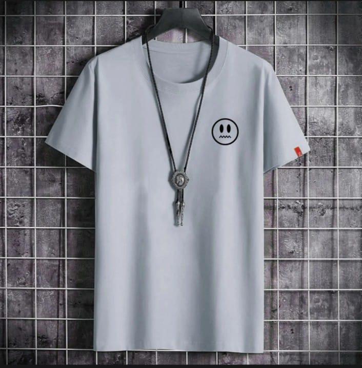 Men's Cotton Graphic Sublimation Round Neck T-Shirt - 1 Pc