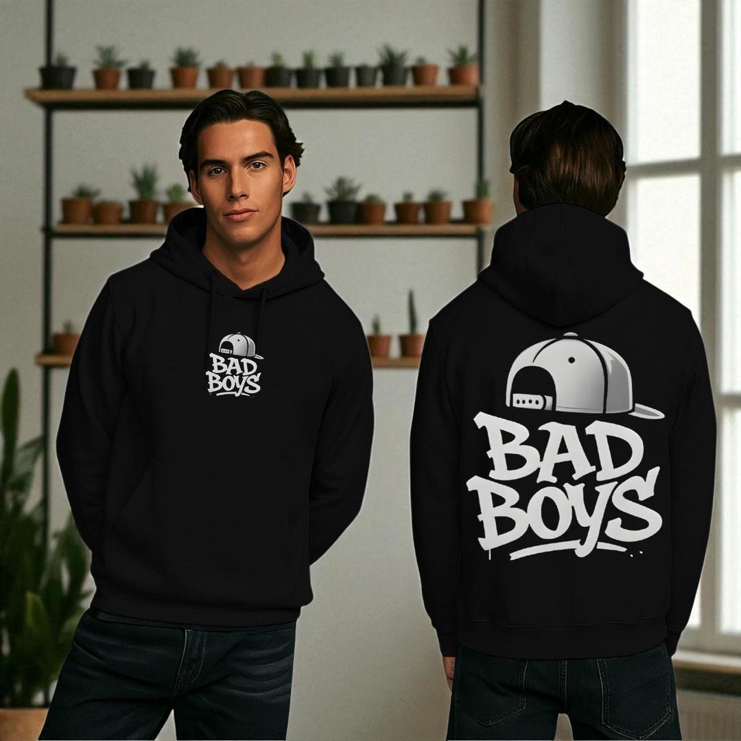 1 Pc Men's Fleece Printed Hoodie
