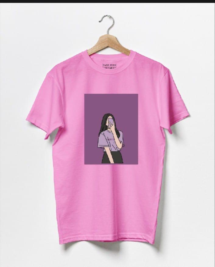 Stylish Printed Jersey Shirt - Women's Stitched - 1 Pc