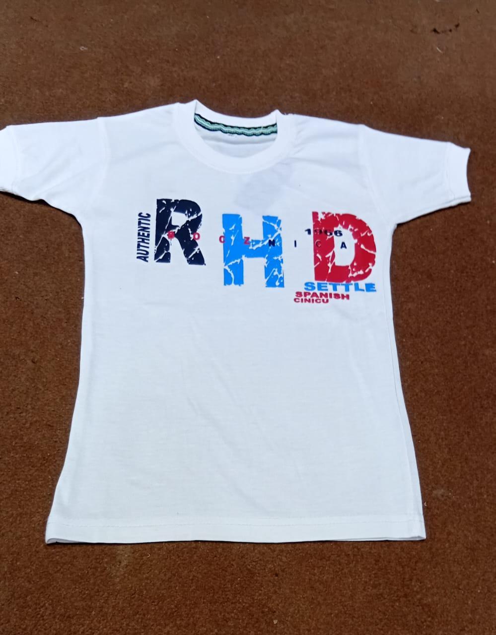 Boy's Printed Cotton Jersey T-Shirt - 1 Pc