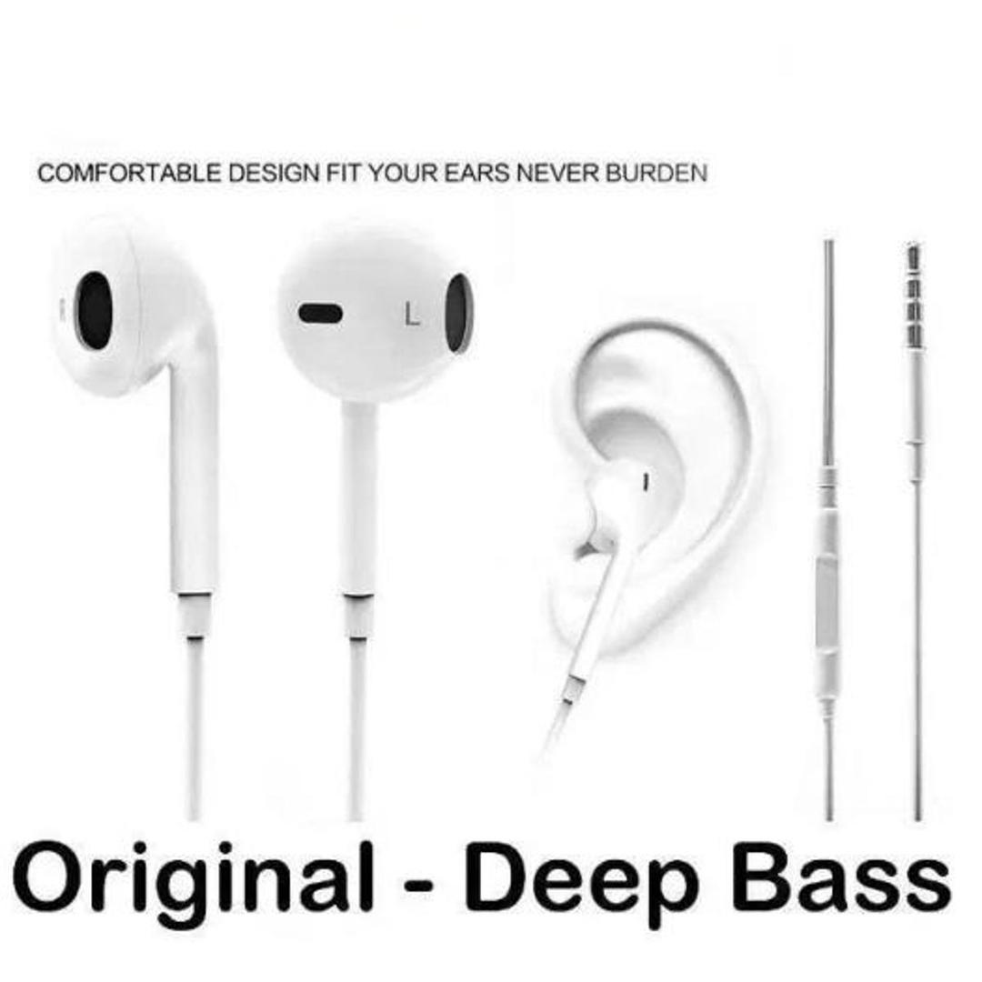 Wired Handsfree Earphones | High Quality Deep Bass Sound with Clear Mic 