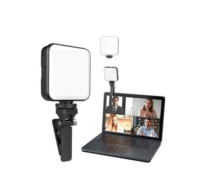 Plokama PK-79 LED Selfie Video Light for Mobile & Camera – 3 Light Modes, 3200K-5600K 