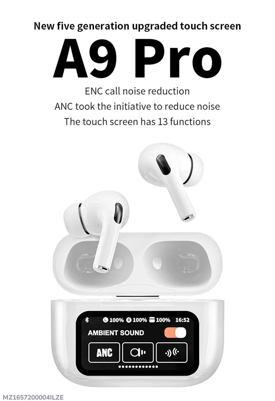 Black Long-Lasting Battery With Fast Charge 992 Airpods