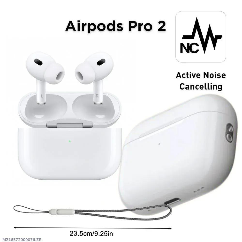 White Long-Lasting Battery With Fast Charge 2 Airpods