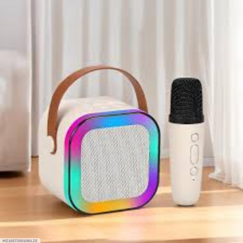 Stylish LED Wireless Speaker with Long-Lasting Battery - 1 Pcs