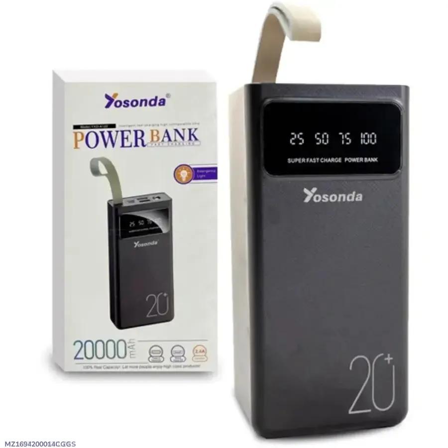 Powerbank-Charge upto 3 devices at Once with Fast Charging 