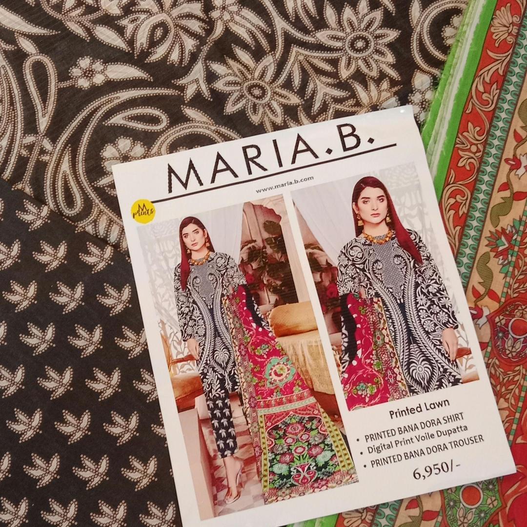 3 Pcs Women's Unstitched Printed Suit