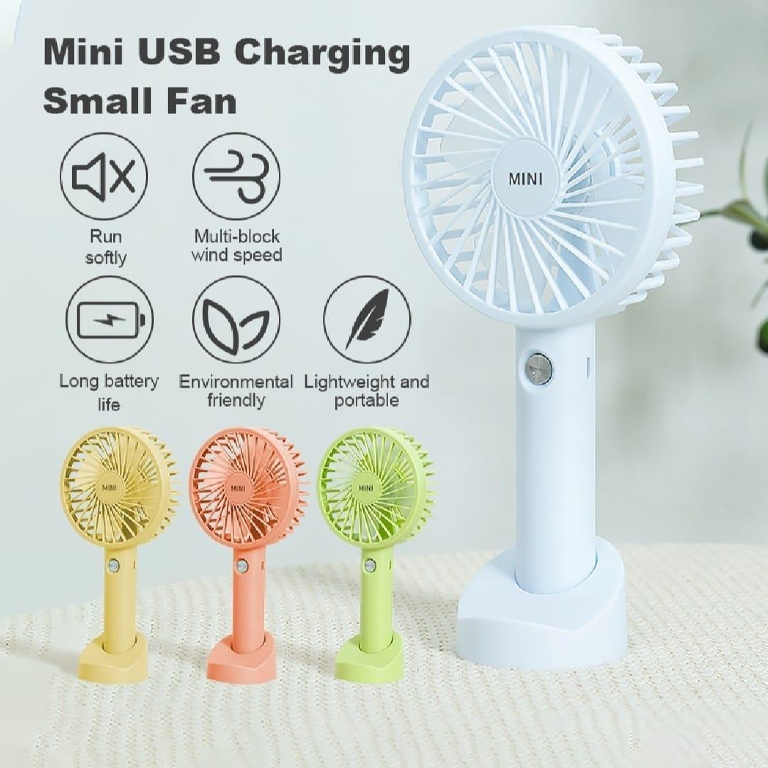 Compact Rechargeable Fan - 1 Pc Portable, Energy Efficient Cooling Solution