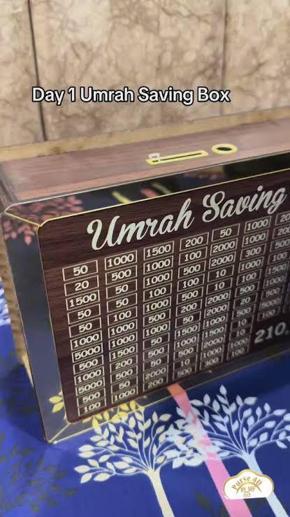 Umrah Saving Box