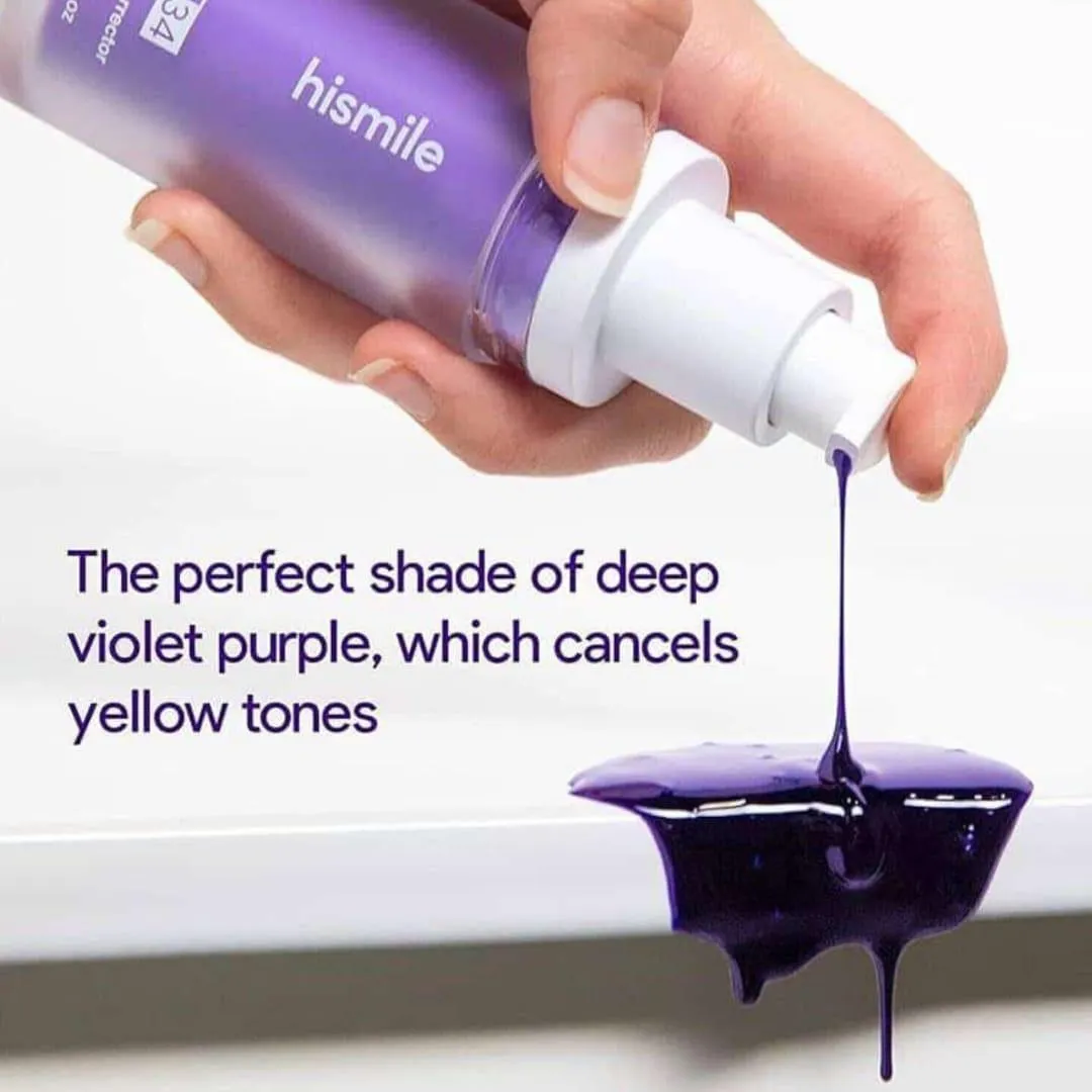 Teeth Whitening Serum Purple Toothpaste Daily Use view 3