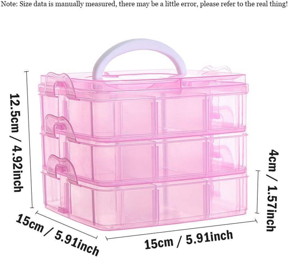 White Plastic Jewellery Box - 1 Pc Storage Solution for Accessories