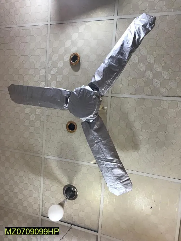3 Pcs Parachute Plain Ceiling Fan Cover