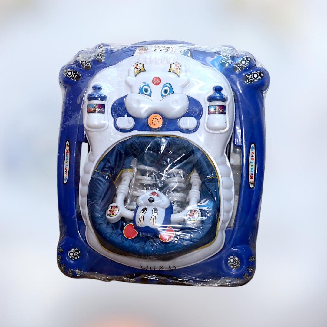 Baby Walker - 1 Pc Printed Design in Blue and Purple