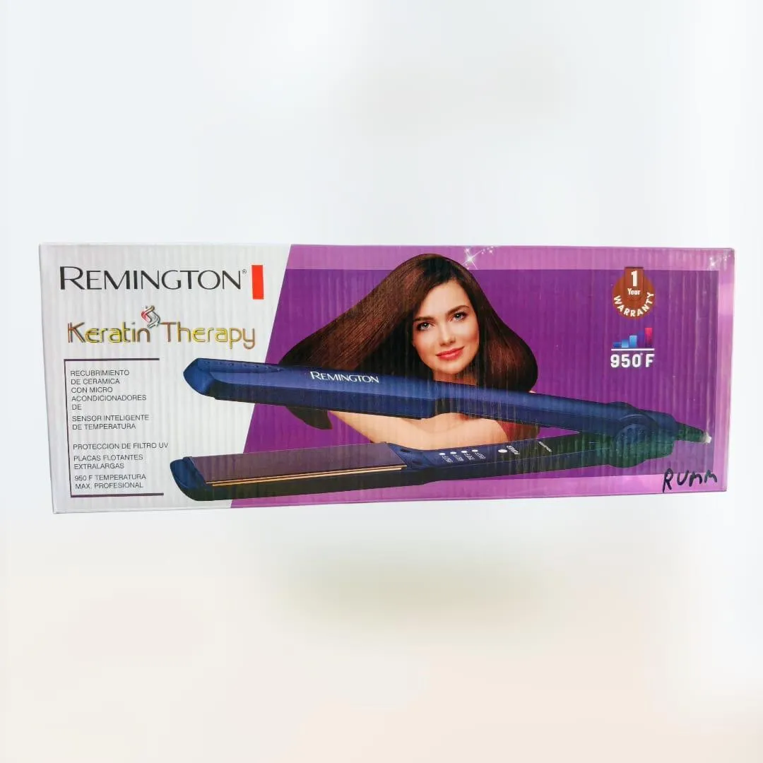  Remington 950F Keratin Therapy Pro Straightener For Use On Wet Or Dry Hair