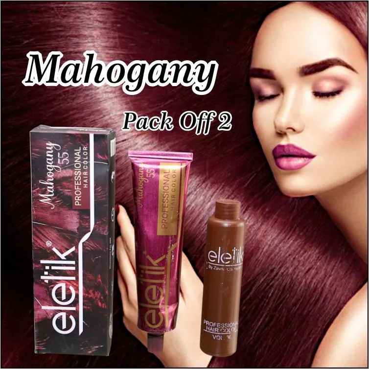 Mahogany Pack Of 2Damaged Hair Care Hair Dye