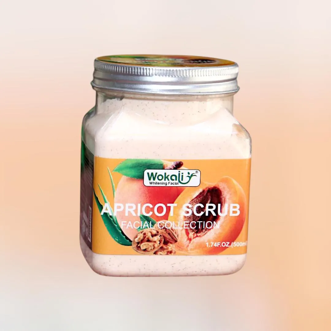 Wokali Orignal Face & Body Care Apricot Sherbet Facial Scrub