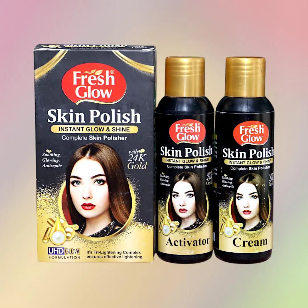 Fresh Glow 24K Gold Instant Glow Shine Complete Skin Polisher