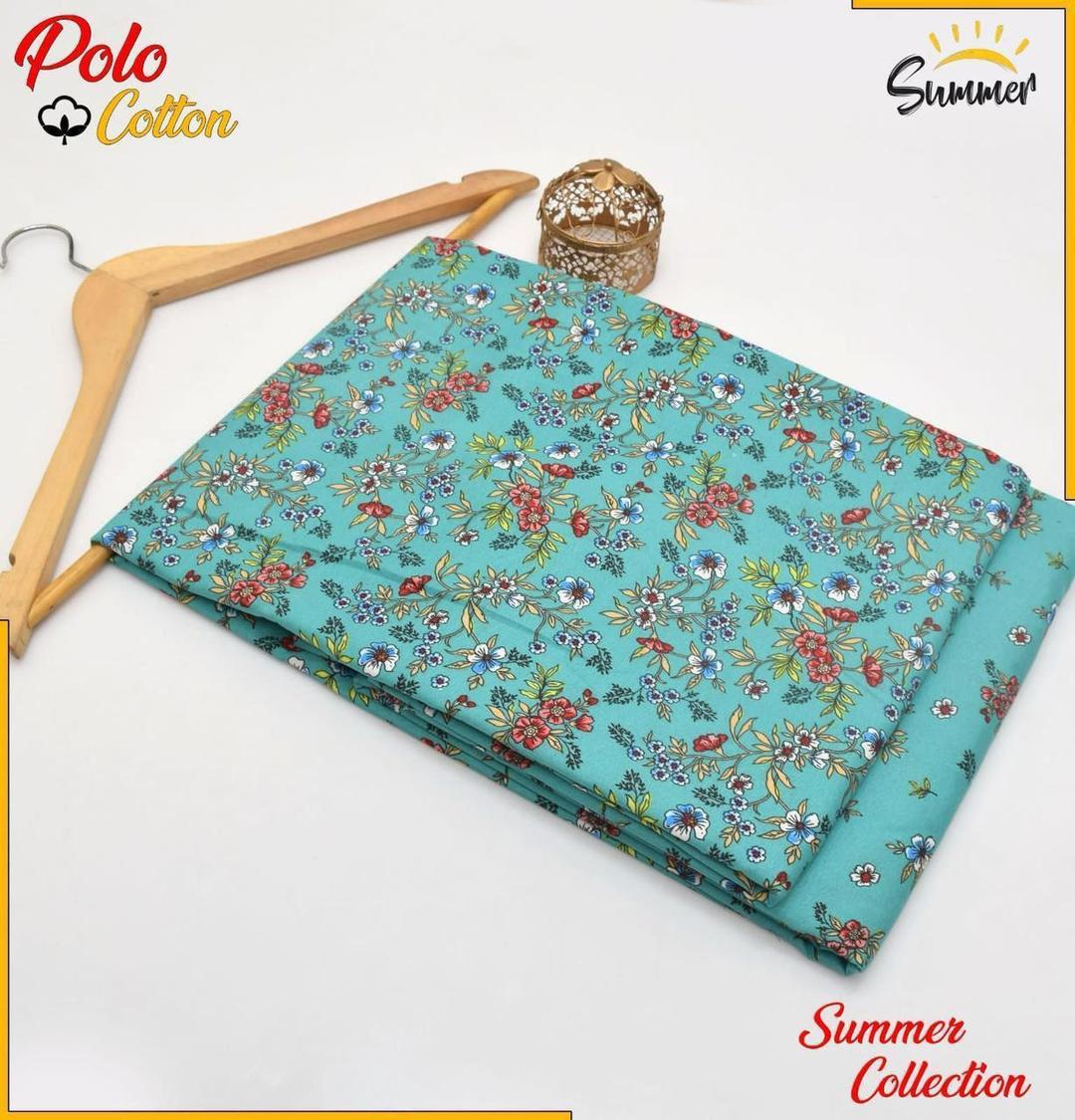 2 Pcs Women's Unstitched Printed Suit