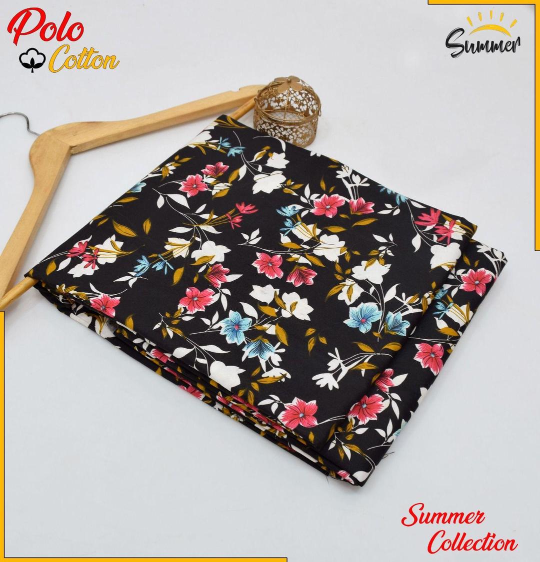 2 Pcs Women's Unstitched Printed Suit