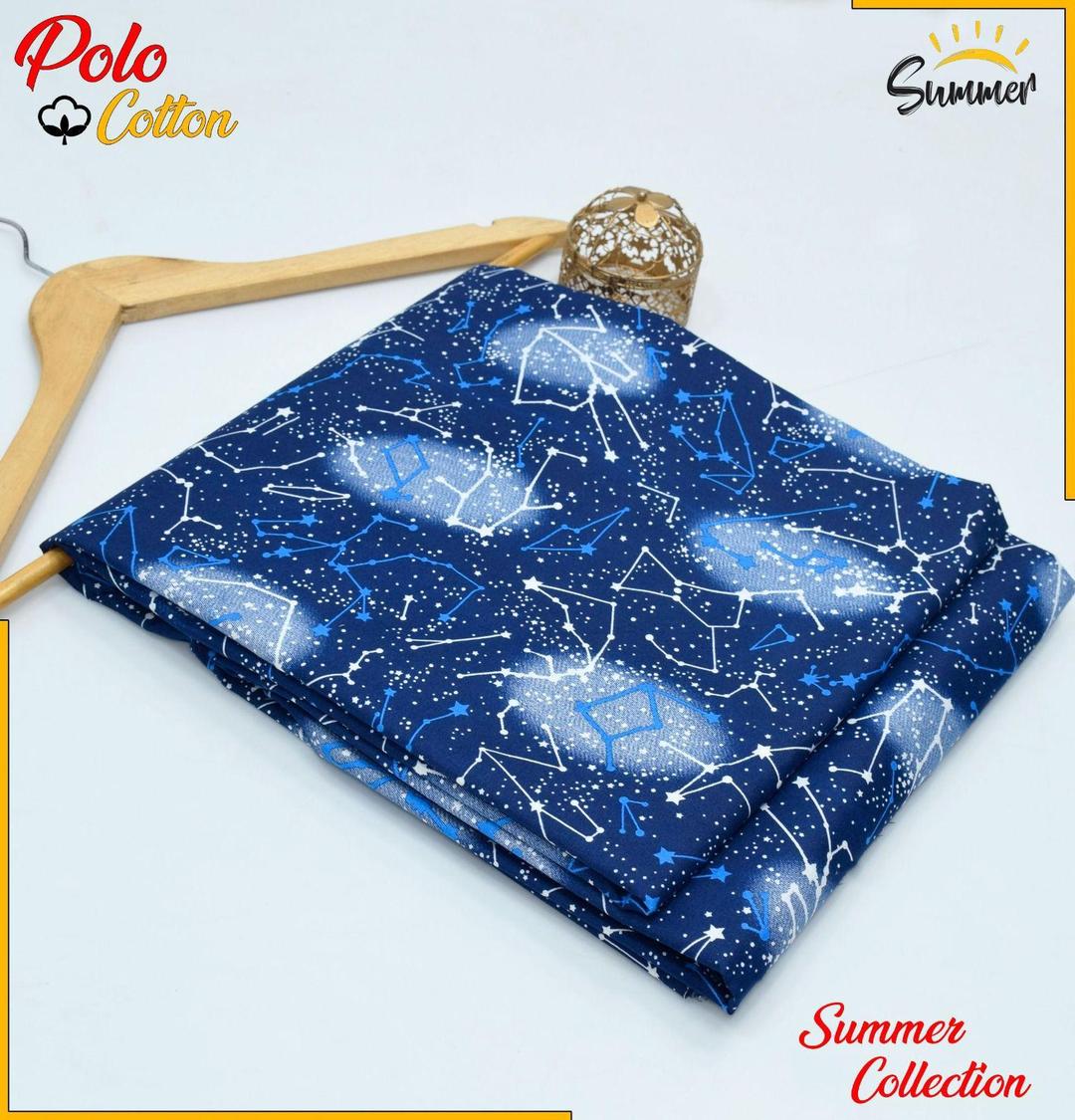 2 Pcs Women's Unstitched Printed Suit