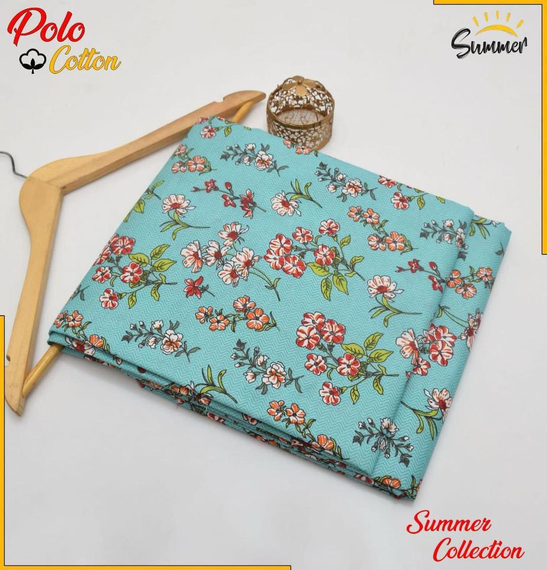 2 Pcs Women's Unstitched Printed Suit