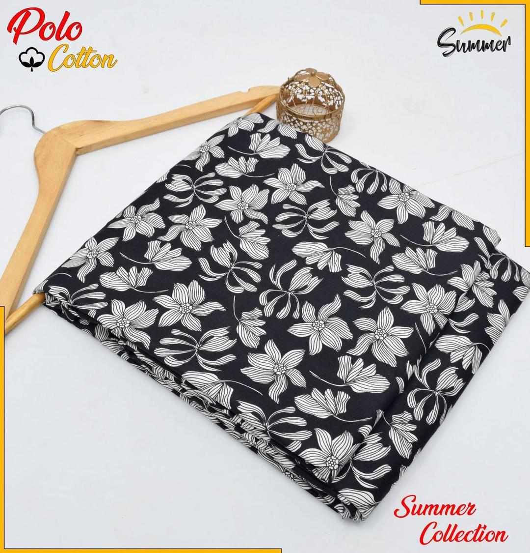 2 Pcs Women's Unstitched Printed Suit